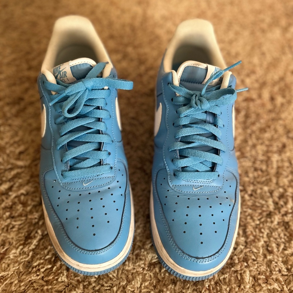 Nike Blue and White Sneakers - Picture 2 of 2